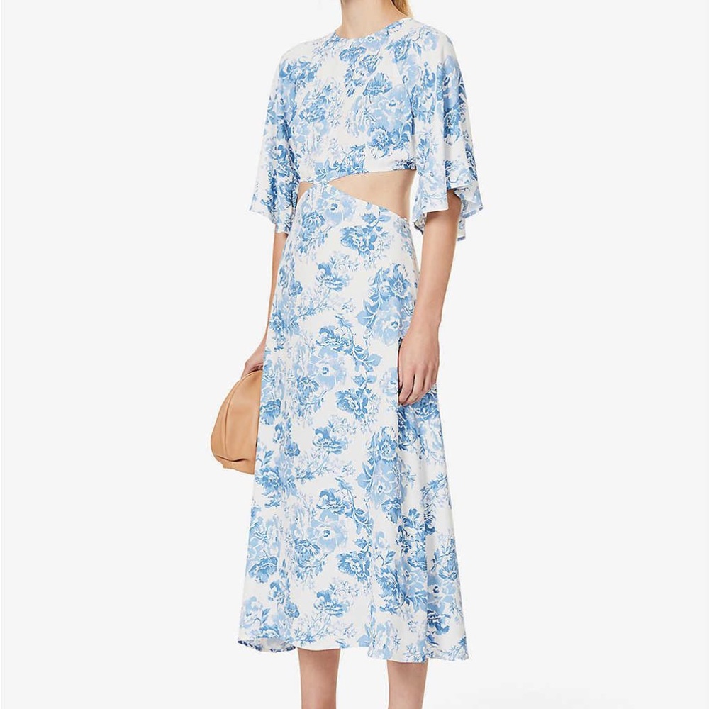 Reformation Benny dress in Olympia print size 2